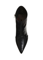 Scarpe donna Guess stivaletto a punta Sansi TC 90 pelle nero DS22GU17 FL5NSIELE10