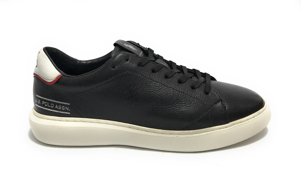 Scarpe U.S. Polo sneaker Cryme003A in pelle black uomo U23UP24