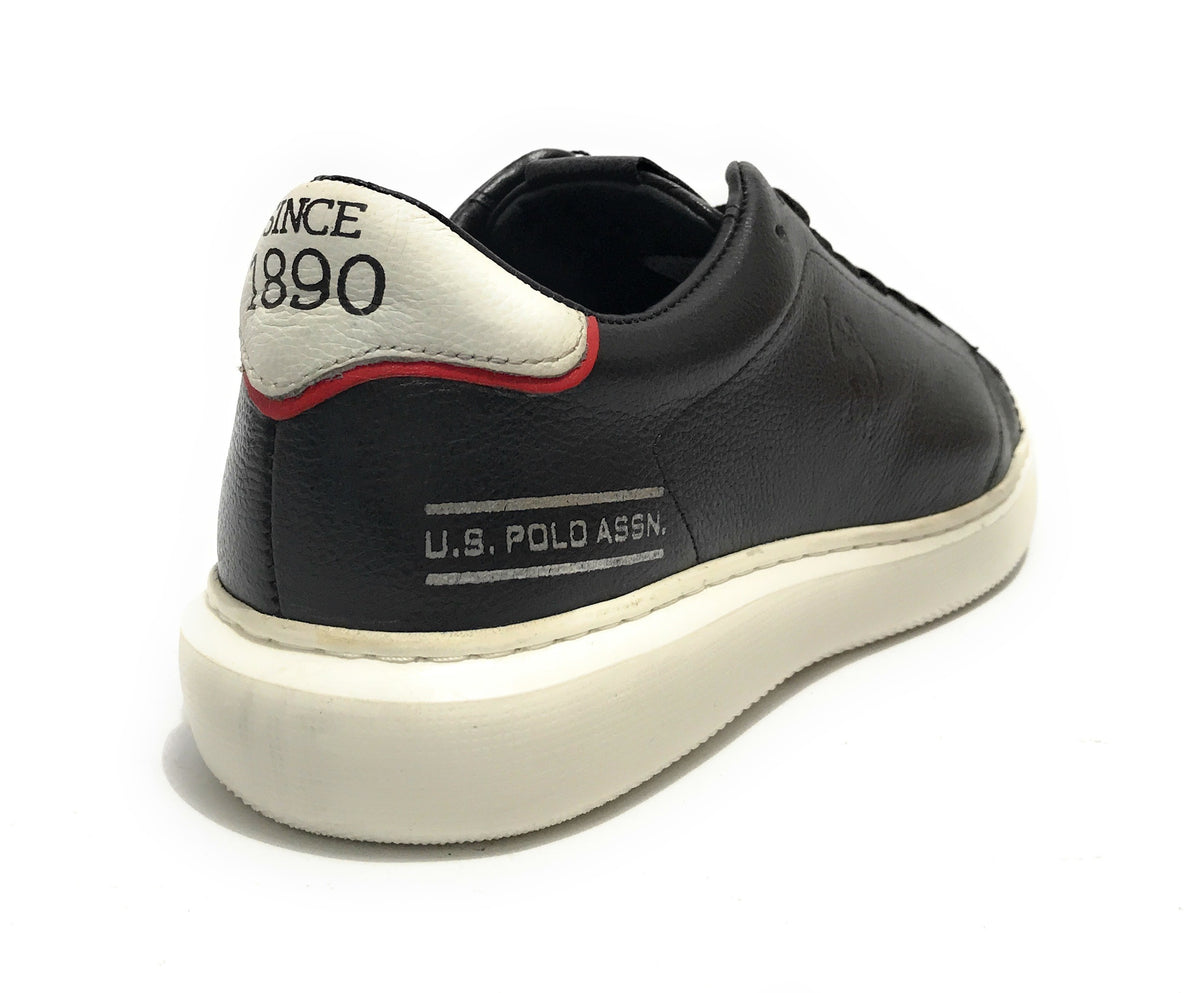Scarpe U.S. Polo sneaker Cryme003A in pelle black uomo U23UP24