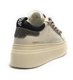 Sneaker donna Emanuélle Vee Bice all strass white/ black D26EV05 452P-503-17 IV-BL