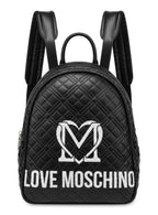 Borsa donna Love Moschino zaino ecopelle trapuntata nero B25MO137 JC4377PP0LKR100A