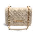 Borsa donna Love Moschino a spalla/ tracolla trapuntata avorio B25MO114 JC4000PP0LLA0110