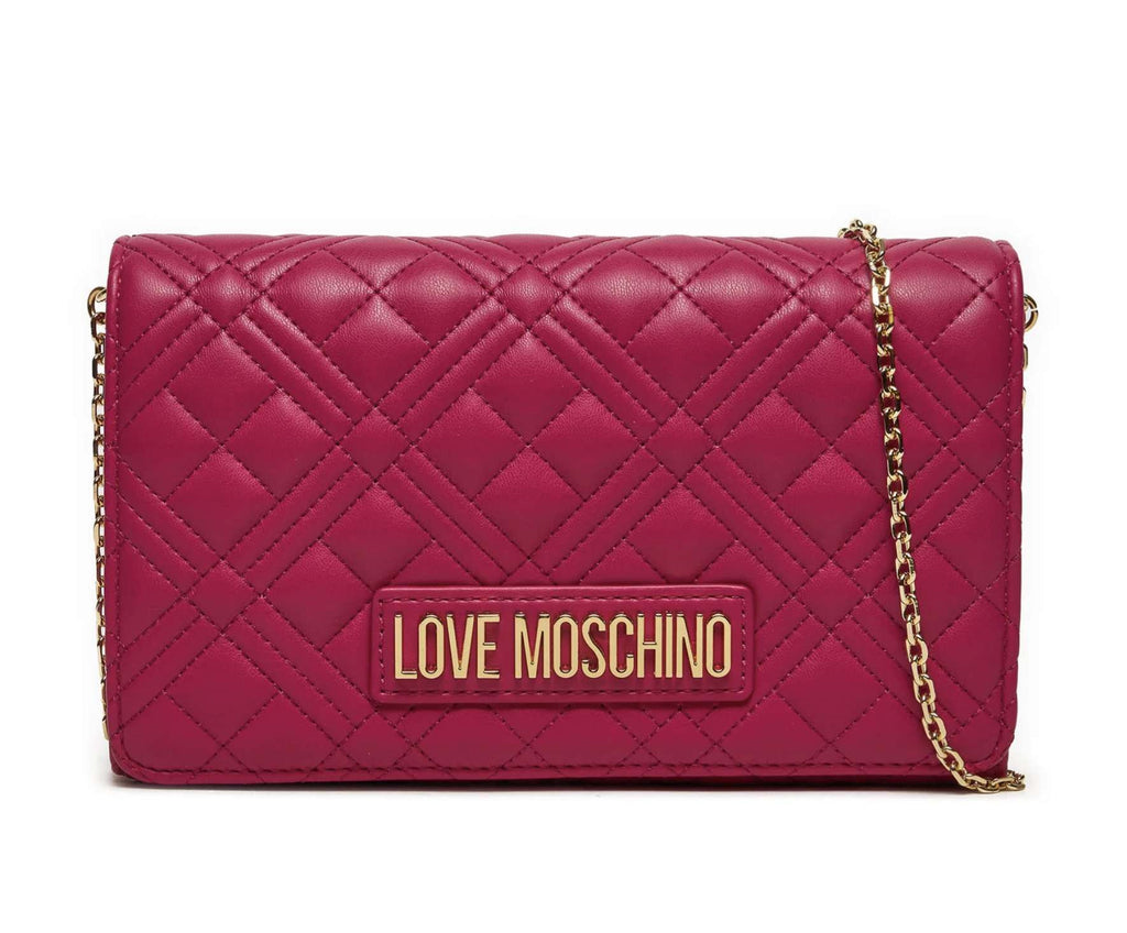 Borsa donna Love Moschino a spalla/ tracolla ecopelle trapuntata magenta B25MO32 JC4079PP1LLA0626