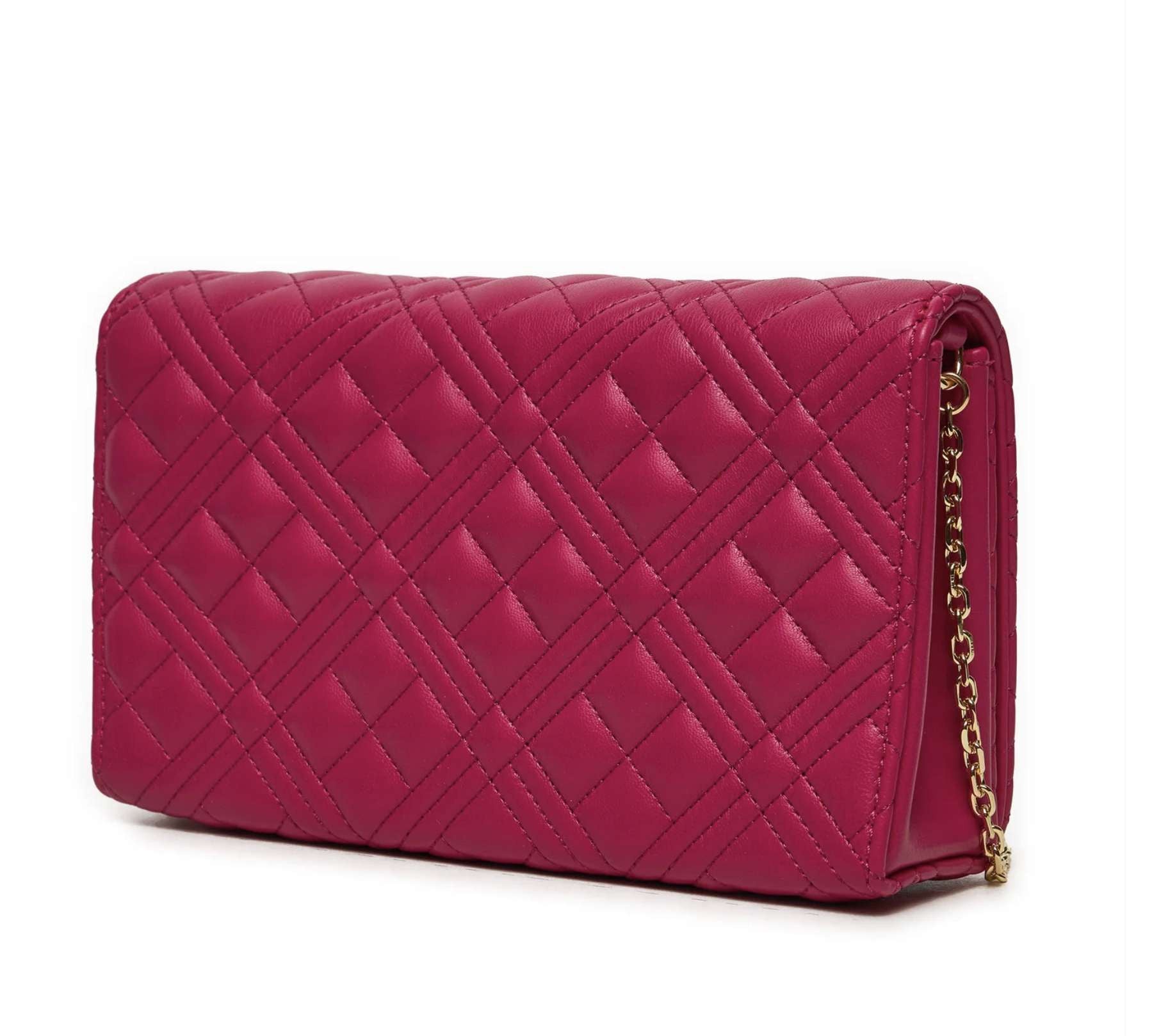 Borsa donna Love Moschino a spalla/ tracolla ecopelle trapuntata magenta B25MO32 JC4079PP1LLA0626