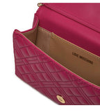 Borsa donna Love Moschino a spalla/ tracolla ecopelle trapuntata magenta B25MO32 JC4079PP1LLA0626