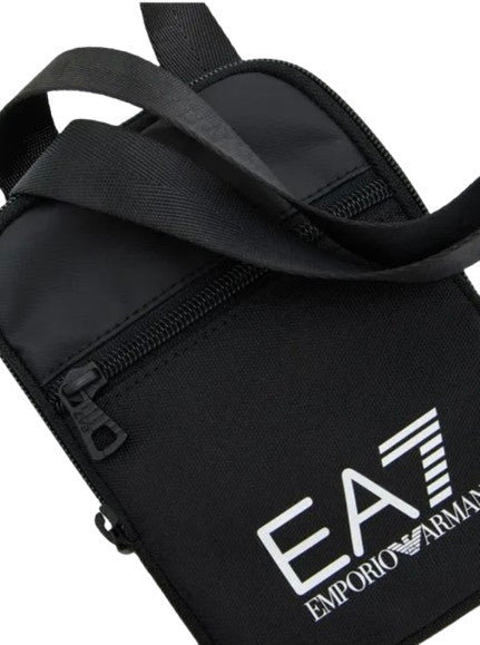 Borsa tracolla uomo EA7 Emporio Armani black/white logo UB26EA05 7X000391 AF19722