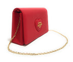 Borsa donna Love Moschino tracolla ecopelle saffiano rosso B25MO118 JC4268PP0LKL0500