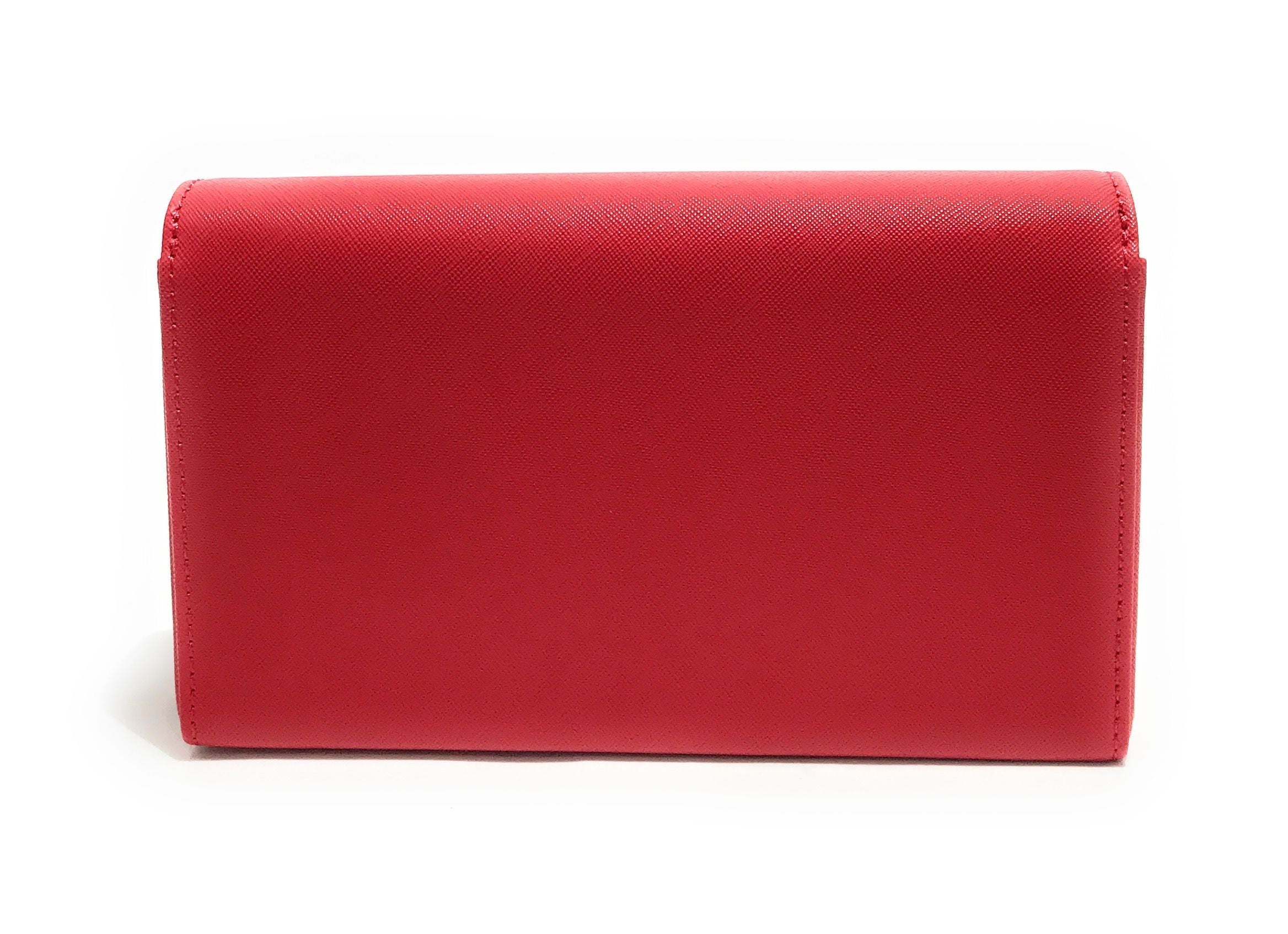 Borsa donna Love Moschino tracolla ecopelle saffiano rosso B25MO118 JC4268PP0LKL0500
