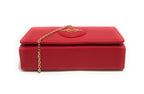 Borsa donna Love Moschino tracolla ecopelle saffiano rosso B25MO118 JC4268PP0LKL0500