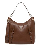 Borsa Guess a spalla Levia large hobo ecopelle chocolate B25GU105 BS850103