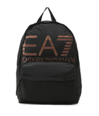 Zaino uomo EA7 Emporio Armani  backpack black/ rose gold logo UB25EA03 245063