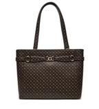 Borsa Guess a spalla Arlena Noel tote mocha logo B25GU16 PS933625
