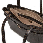 Borsa Guess a spalla Arlena Noel tote mocha logo B25GU16 PS933625