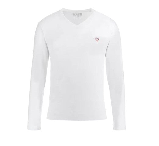 T-shirt Guess longsleeve bianco ES25GU22 M2YI08J1314