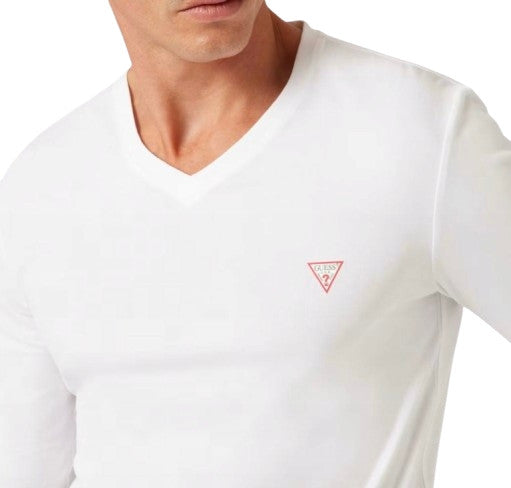 T-shirt Guess longsleeve bianco ES25GU22 M2YI08J1314