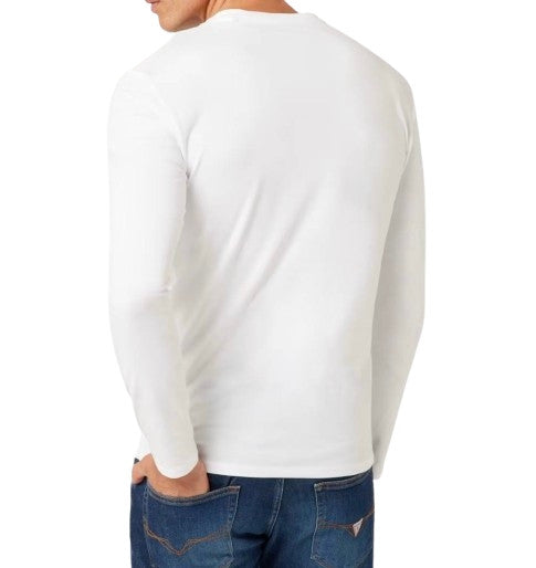 T-shirt Guess longsleeve bianco ES25GU22 M2YI08J1314