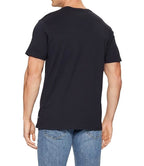T-shirt uomo Guess logo triangolo catena blu ES25GU16 M5RI49K9RM1 G7V2