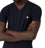 T-shirt Guess logo triangolo blu ES25GU26 M2YI32J1314
