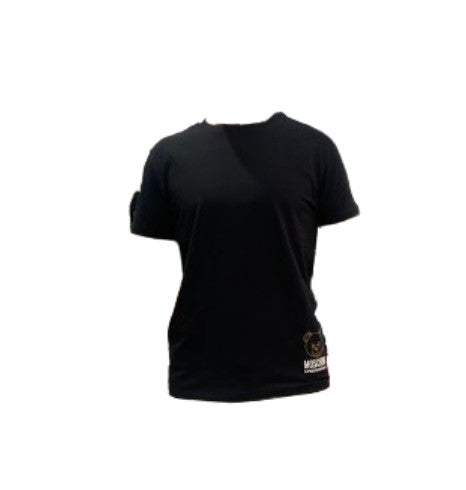 T-shirt uomo Moschino logo Underwear colore nero E25MO02 V1A0703 4406 0555