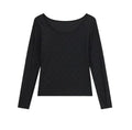Top donna Guess maniche lunghe con logo all over nero ES26GU13 W6RP46KA660 G7V2