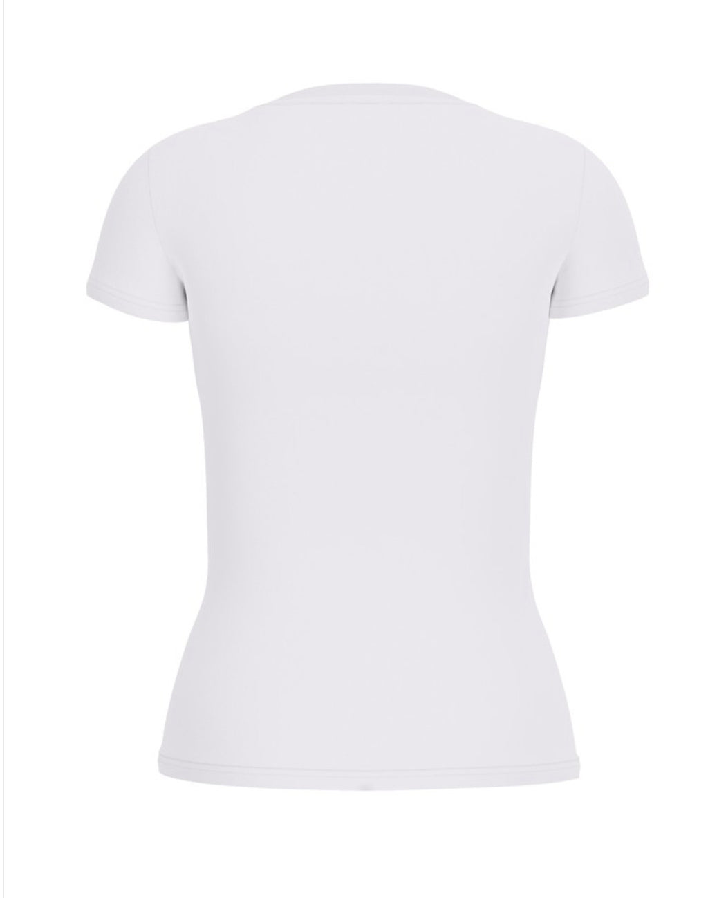 T-shirt donna Guess floreale white ES25GU46 W5RI03J1314