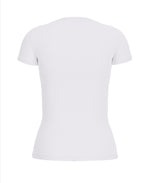 T-shirt donna Guess floreale white ES25GU46 W5RI03J1314