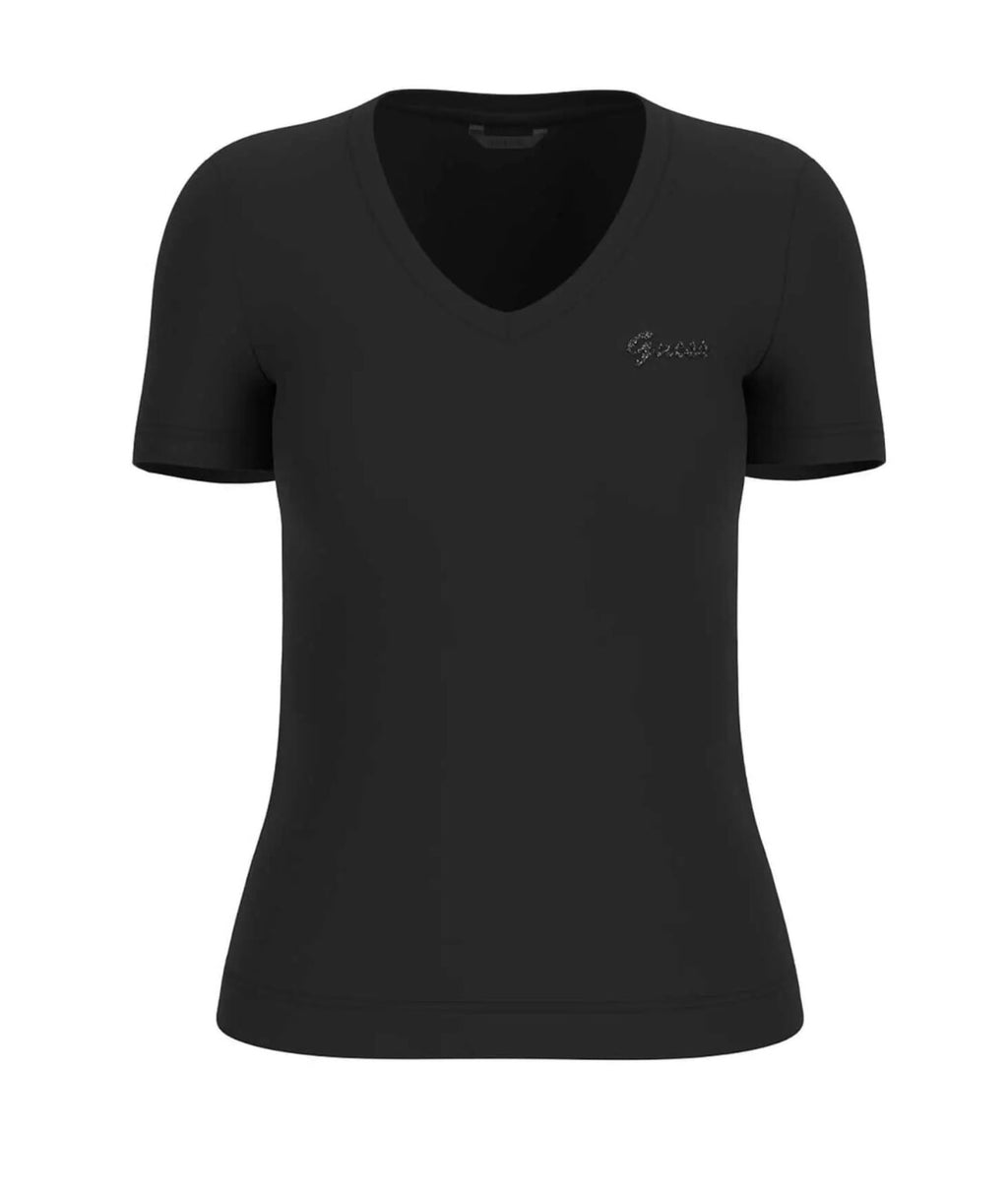 T-shirt donna Guess nero ES25GU83 W5GP31KCSX2