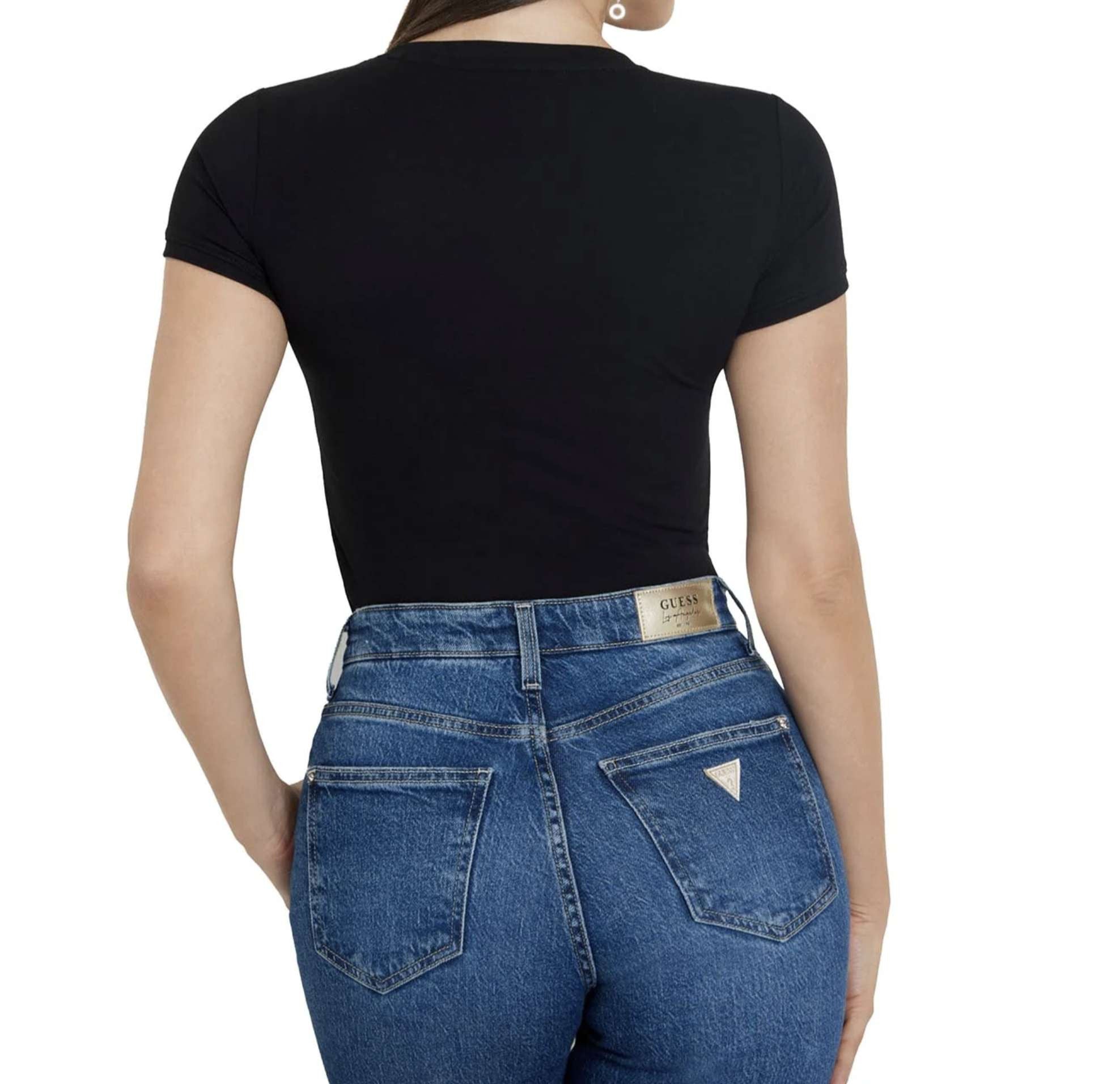 T-shirt donna Guess black ES25GU44 W2YI45J1314