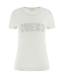 T-shirt donna Guess slim fit giallo ES25GU91 W5GI17J1314 A83M