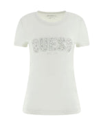 T-shirt donna Guess slim fit giallo ES25GU91 W5GI17J1314 A83M