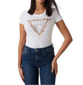 T-shirt Guess triangle tee white ES25GU52 W5RI22J1314
