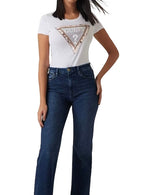 T-shirt Guess triangle tee white ES25GU52 W5RI22J1314