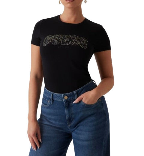 T-shirt donna Guess nero ES25GU71 W5GI04J1314