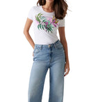 T-shirt donna Guess bianco ES25GU88 W5GI07J1314