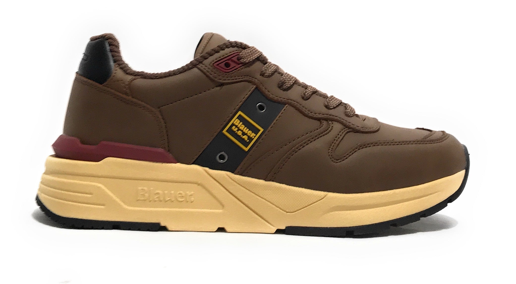 Sneaker uomo Blauer Ray04 brown U26BU08 F5RAY04/PUL