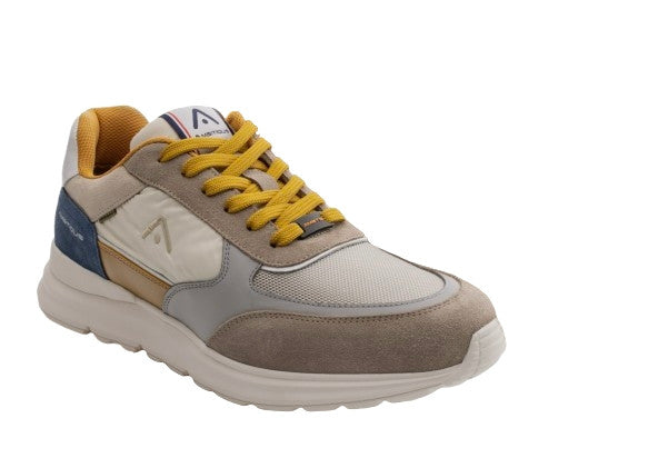 Sneaker uomo Ambitious suede/ nylon taupe/ beige US25AM03 13571E_1290AM
