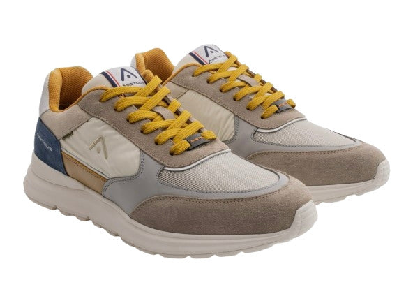 Sneaker uomo Ambitious suede/ nylon taupe/ beige US25AM03 13571E_1290AM
