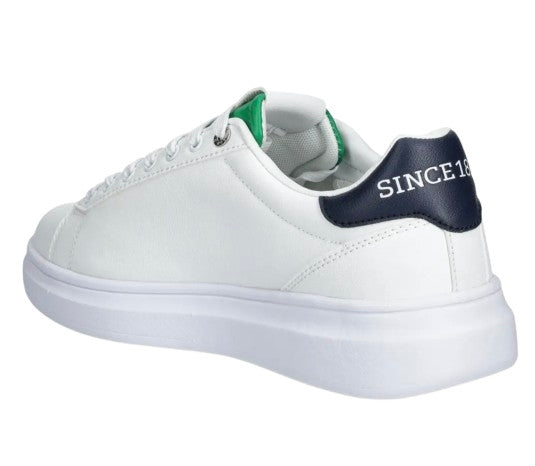 Sneaker U.S. POLO Cody010 white/ dark blue US25UP12