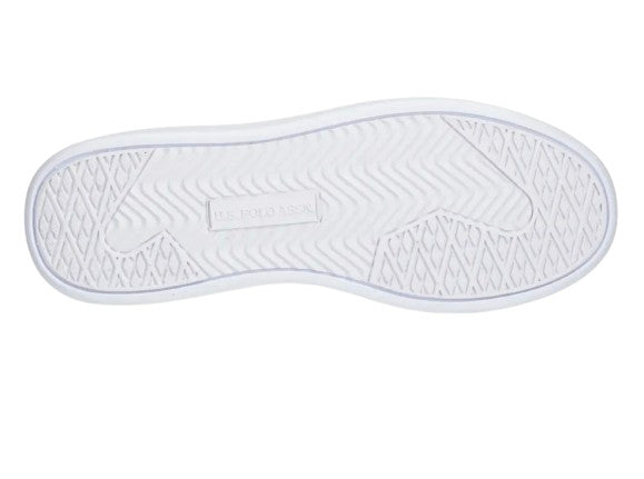 Sneaker U.S. POLO Cody010 white/ dark blue US25UP12