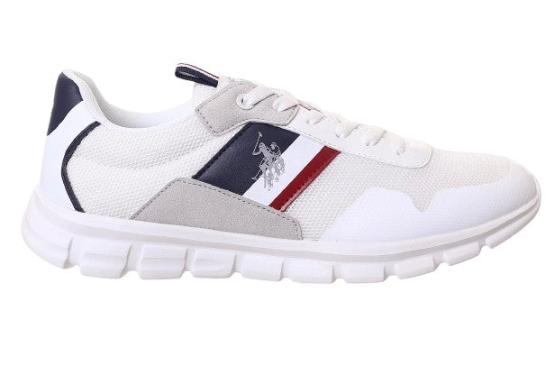 Sneaker uomo U.S. POLO Gary001M white/ blue/ red US25UP03