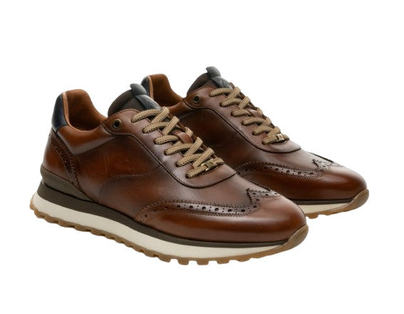 Sneaker uomo Ambitious in pelle cognac U26AM03 13139-T3329AM