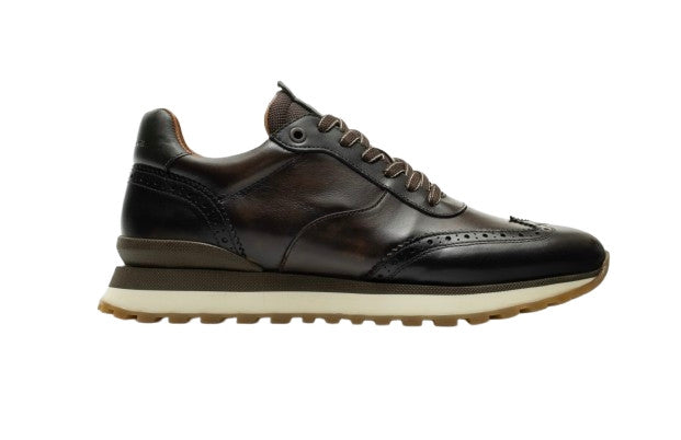 Sneaker uomo Ambitious in pelle testa di moro U26AM04 13139-7290AM