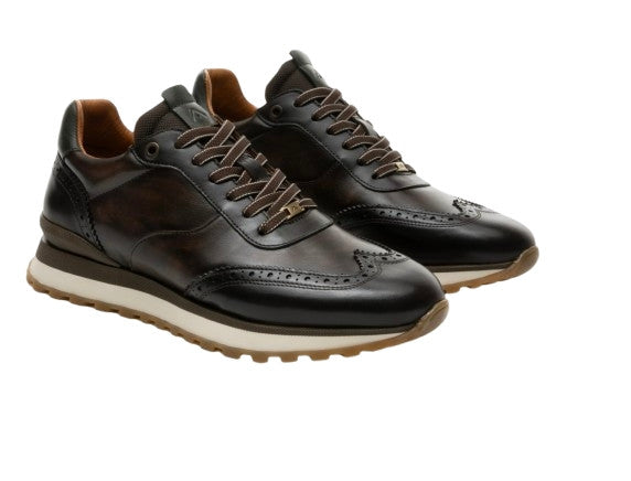 Sneaker uomo Ambitious in pelle testa di moro U26AM04 13139-7290AM