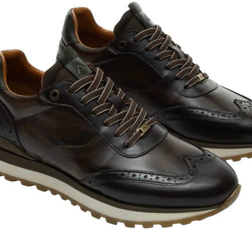Sneaker uomo Ambitious in pelle testa di moro U26AM04 13139-7290AM