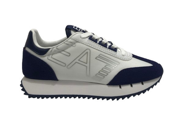 Sneaker EA7 Emporio Armani training white/blu US25EA31 X8X101