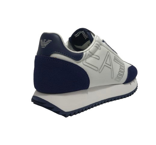 Sneaker EA7 Emporio Armani training white/blu US25EA31 X8X101