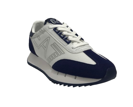 Sneaker EA7 Emporio Armani training white/blu US25EA31 X8X101
