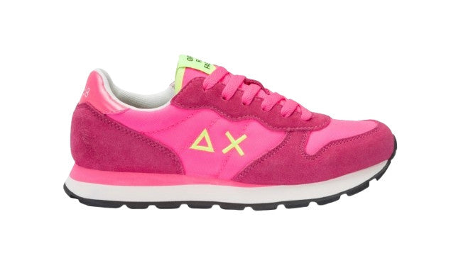 Scarpe Sun68 sneaker Girls's Ally solid teen fuxia fluo ZS25SU04 Z35401T