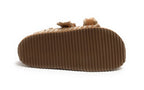 Scarpe donna sandalo/ciabatta in pelle colore gold DS25EL05 212