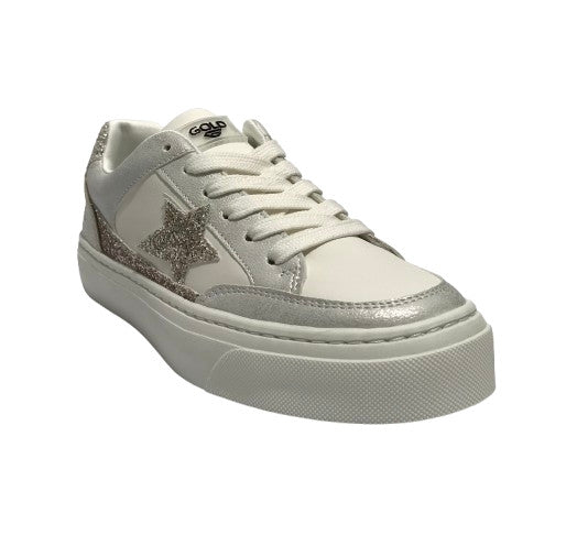 Sneaker donna Gold&gold bianco/ silver DS25GG29 GB941